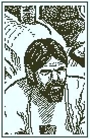 アラルカス・ニキーシン（甲板員）の顔スケッチ - Return of the Obra Dinn 登場人物