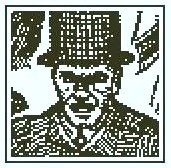 クリスチャン・ウォルフ掌砲長の顔スケッチ - Return of the Obra Dinn 登場人物