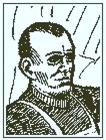 エーミル・オファレル家畜番の顔スケッチ - Return of the Obra Dinn 登場人物