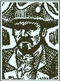 ロバート・ウィッテレル船長の顔スケッチ - Return of the Obra Dinn 登場人物